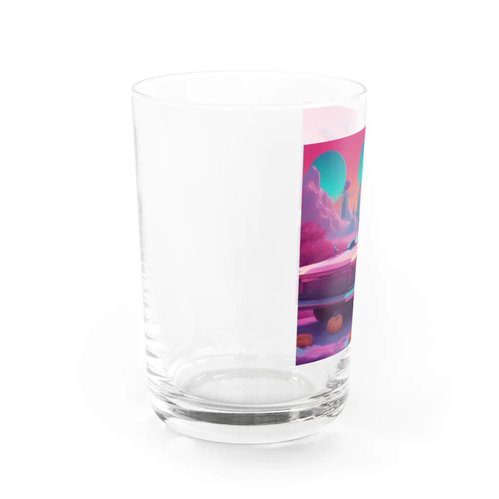 宇宙屋さんの宇宙を駆ける未来の車 Water Glass :left