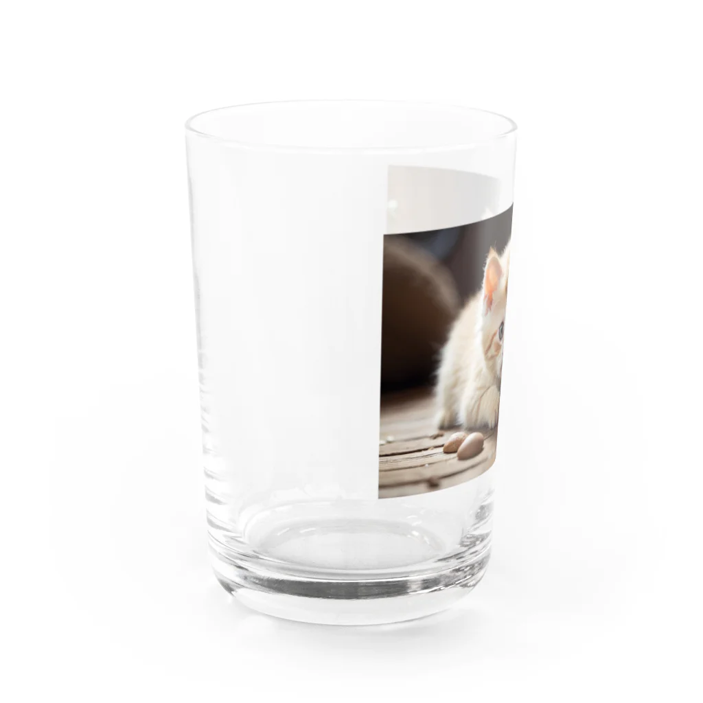 syuko5の癒しの猫ちゃん Water Glass :left