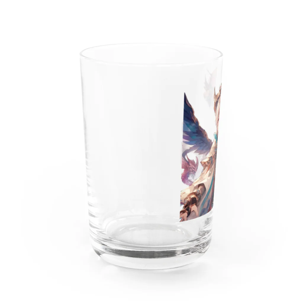 ぴくちゃー55の未来女子01 Water Glass :left