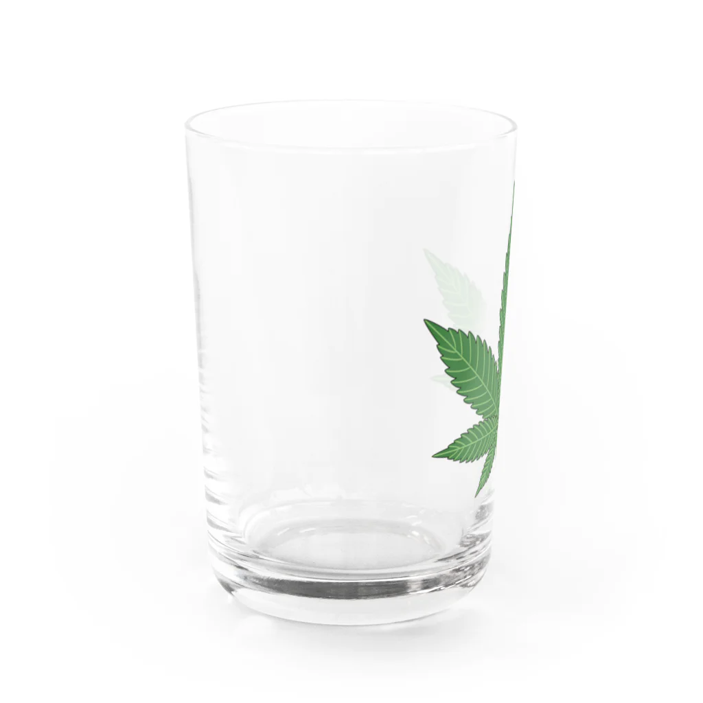 iroiro_ojisan11の大麻 Water Glass :left