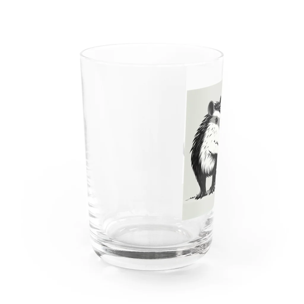 gogodiggerのワニバラ Water Glass :left