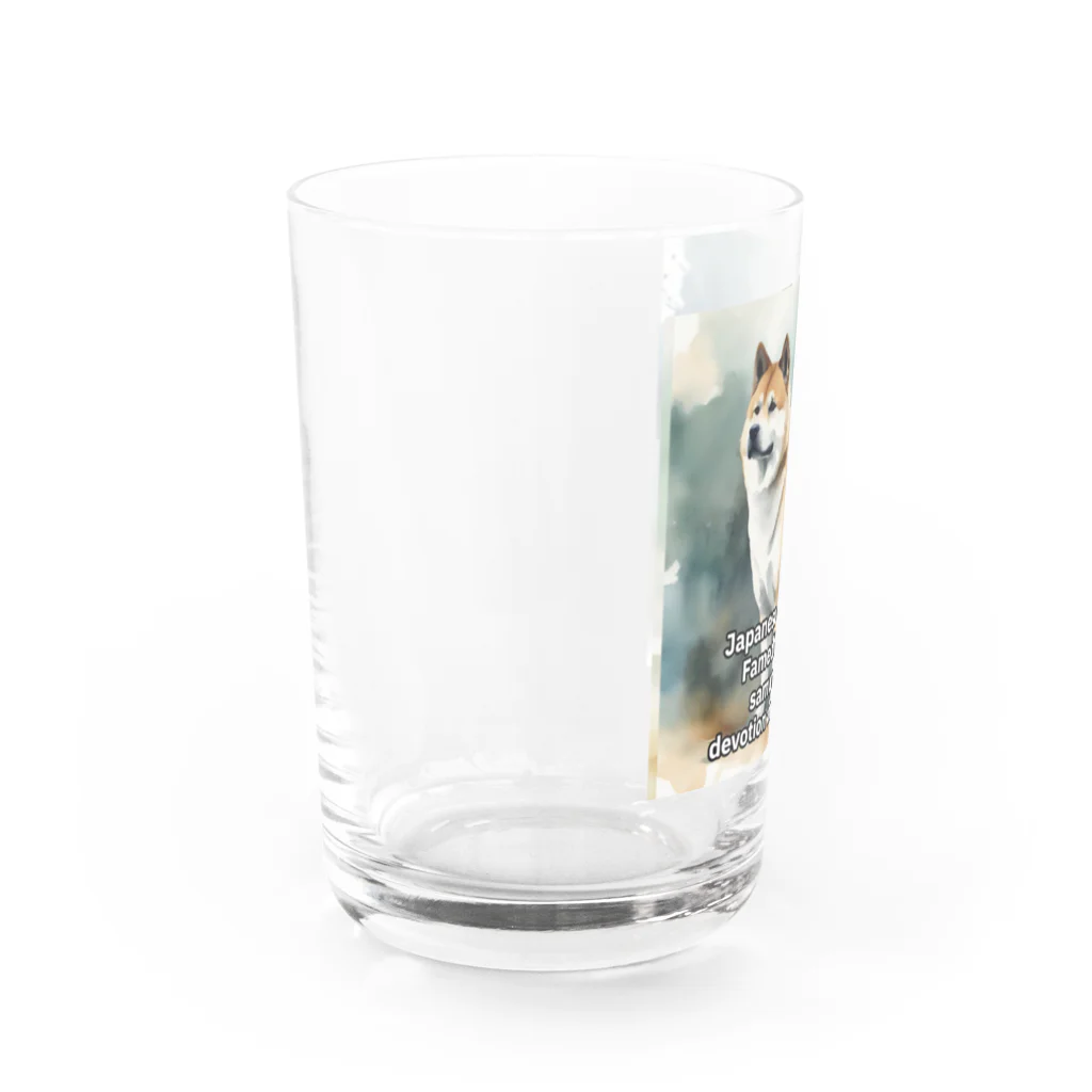 宗乙商店のSamurai Dog Water Glass :left