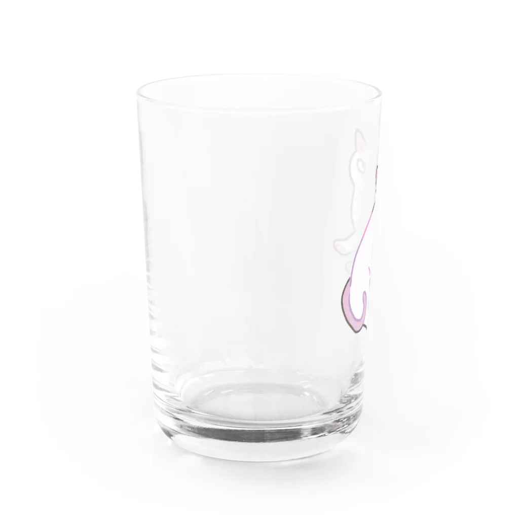 猫屋カエデのシャム猫 Water Glass :left