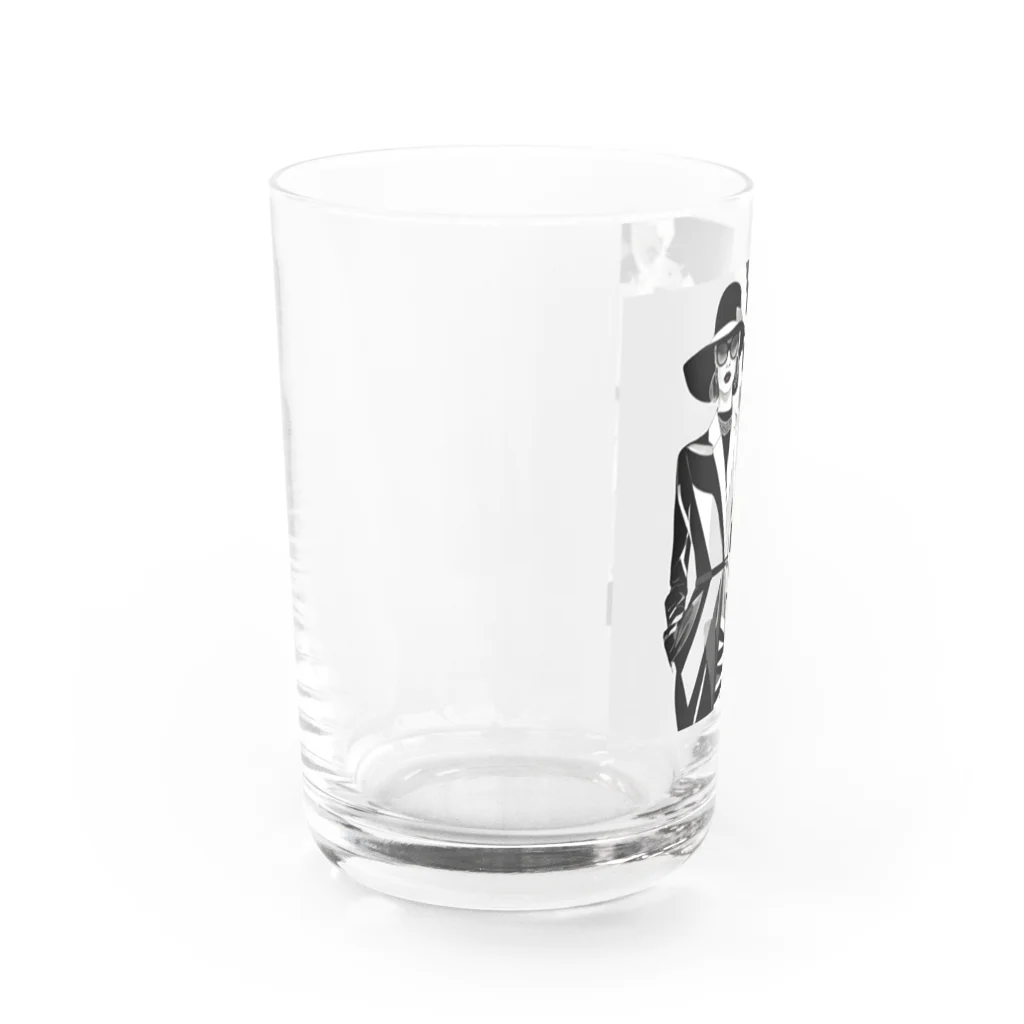 sogasiのグラフィックファッションアート Water Glass :left