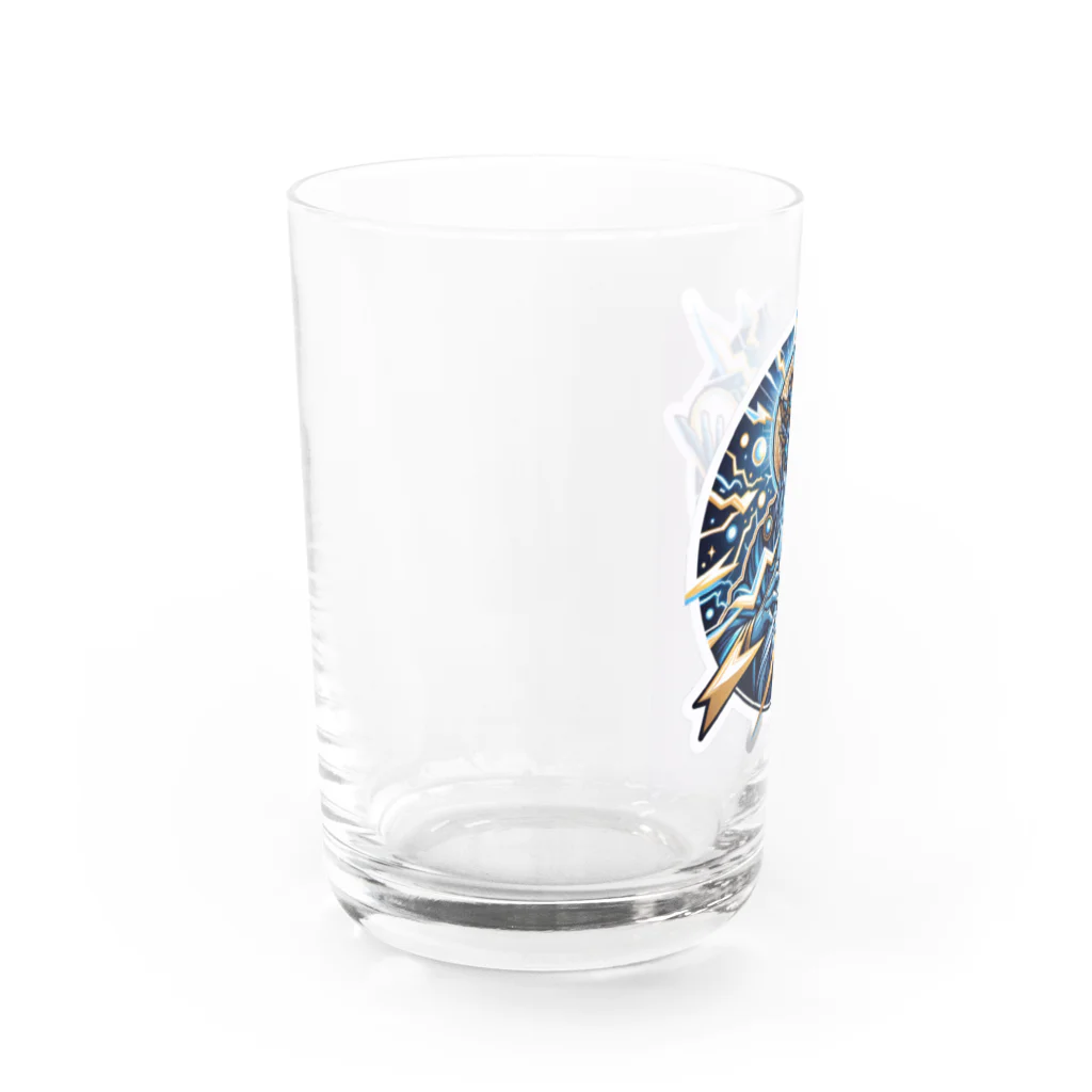 かーふくんのあがきショップの雷鳴のソラリオン Water Glass :left