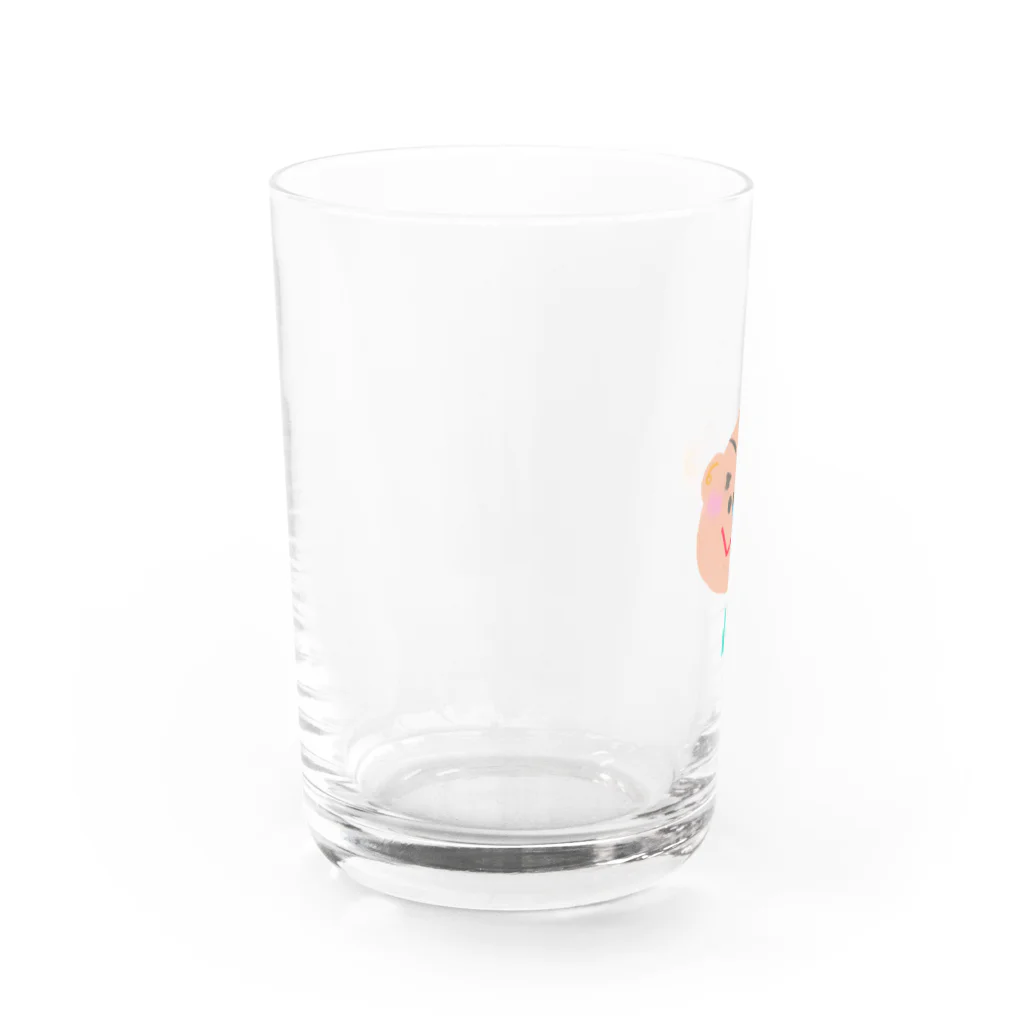 ザ☆めんまのお店の笑太郎（えみたろう） Water Glass :left