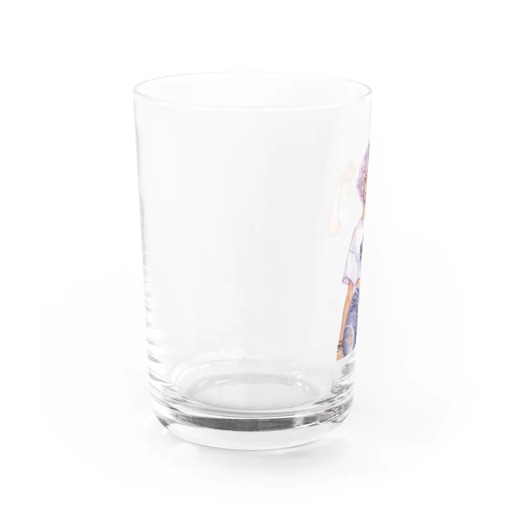 ビール姐さんのNAO Water Glass :left