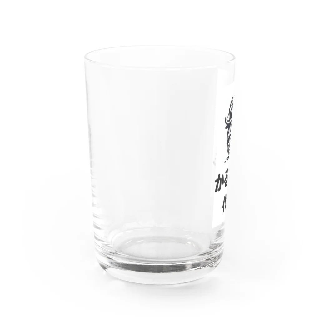 愛美のママのかるがも Water Glass :left