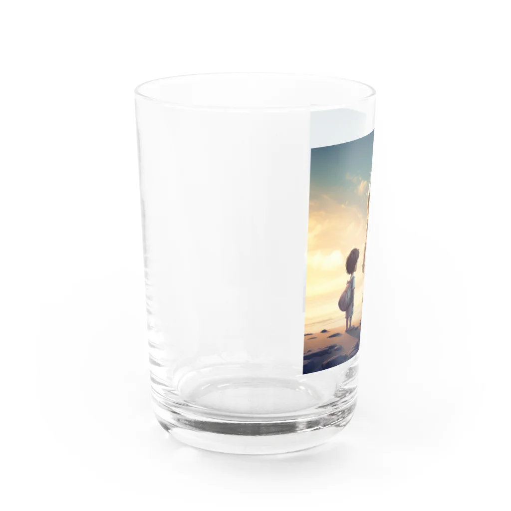 せんたんしのtomodachi Water Glass :left