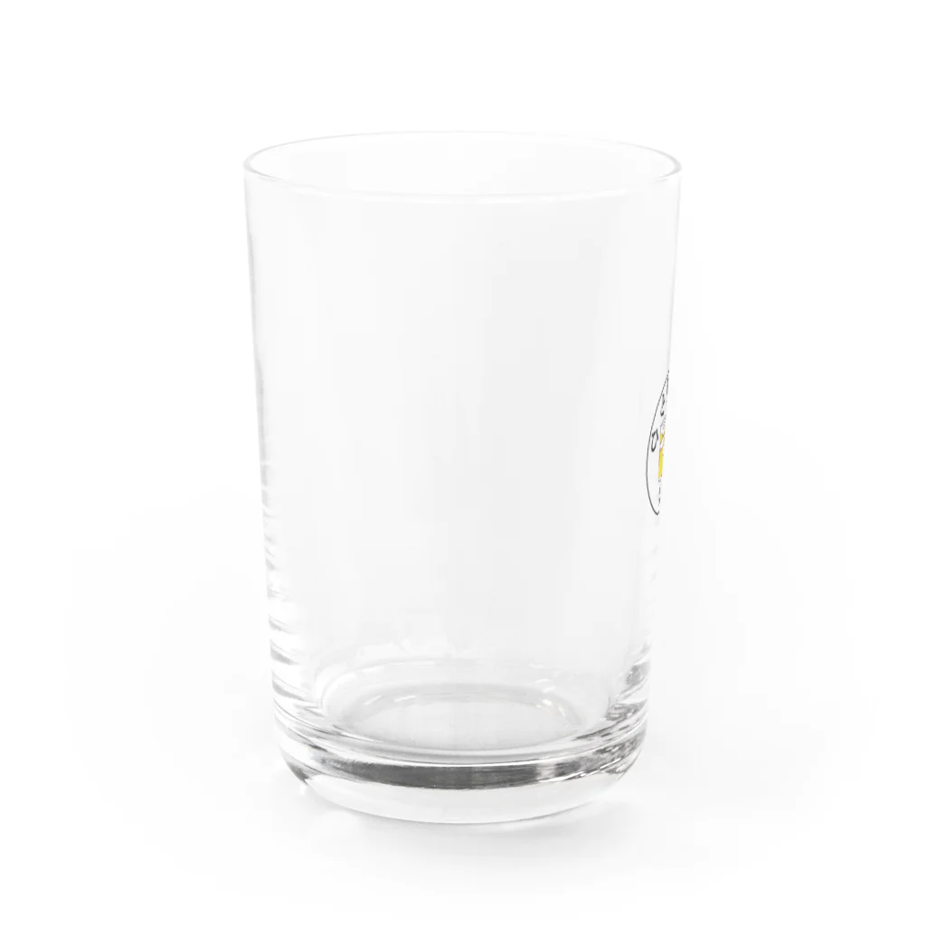 おじコロチャンネルのひとり飲み専用グラス Water Glass :left