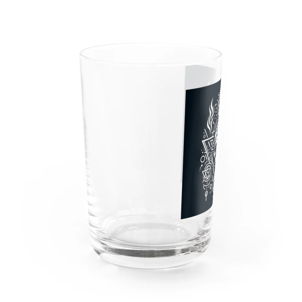 kotarou_92のユニークなスカル Water Glass :left