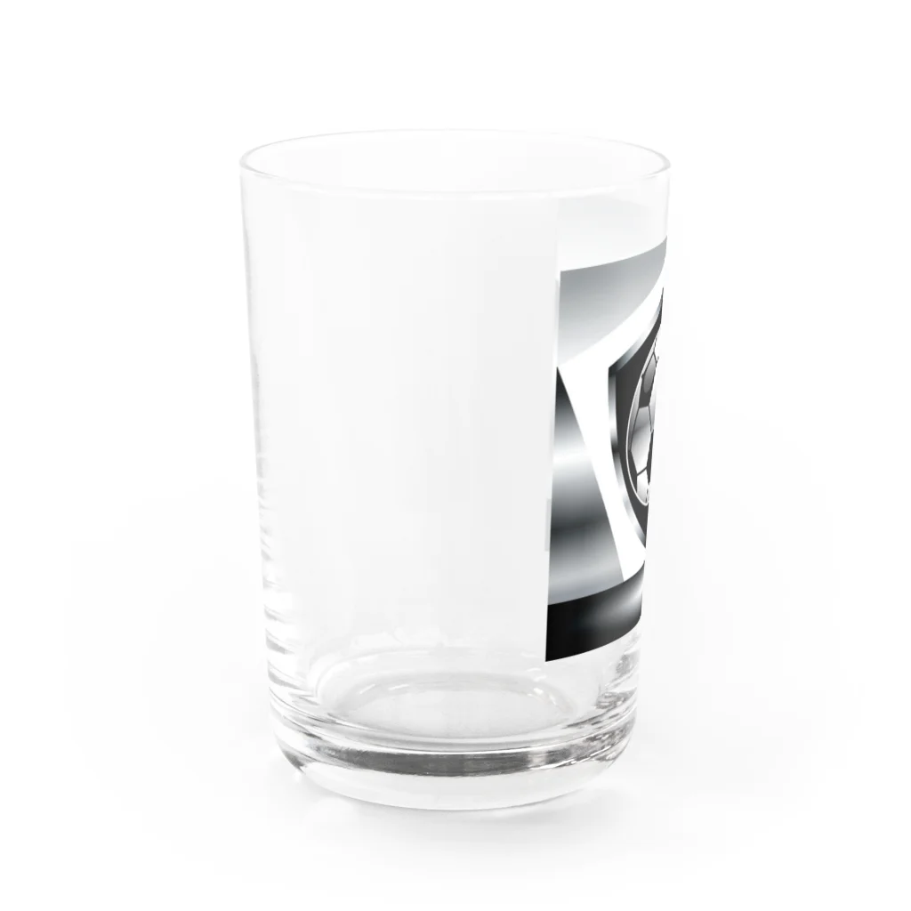 jmjmjmのサッカー好きのためのクールなアイテム！ Water Glass :left