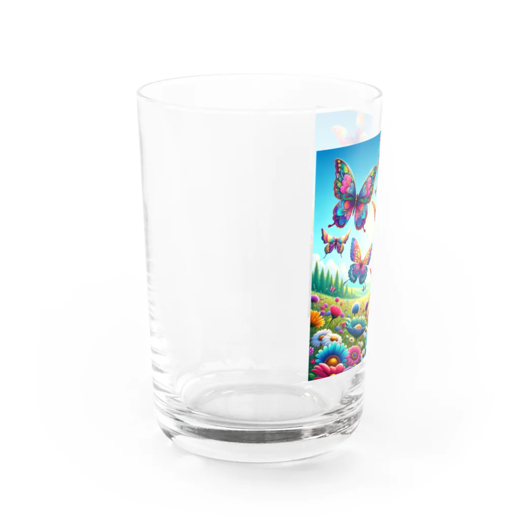 すずらん24の幸運のお花畑 Water Glass :left