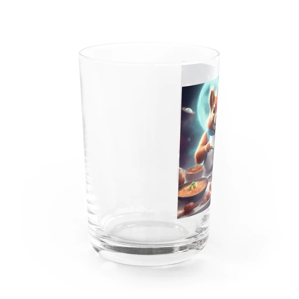 宇宙屋さんのクッキングリス Water Glass :left