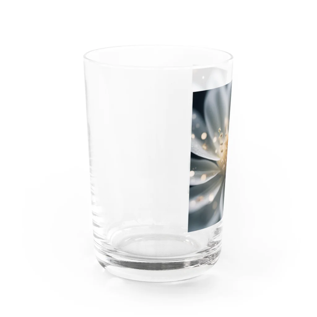 tyomesuke14の白い花 Water Glass :left