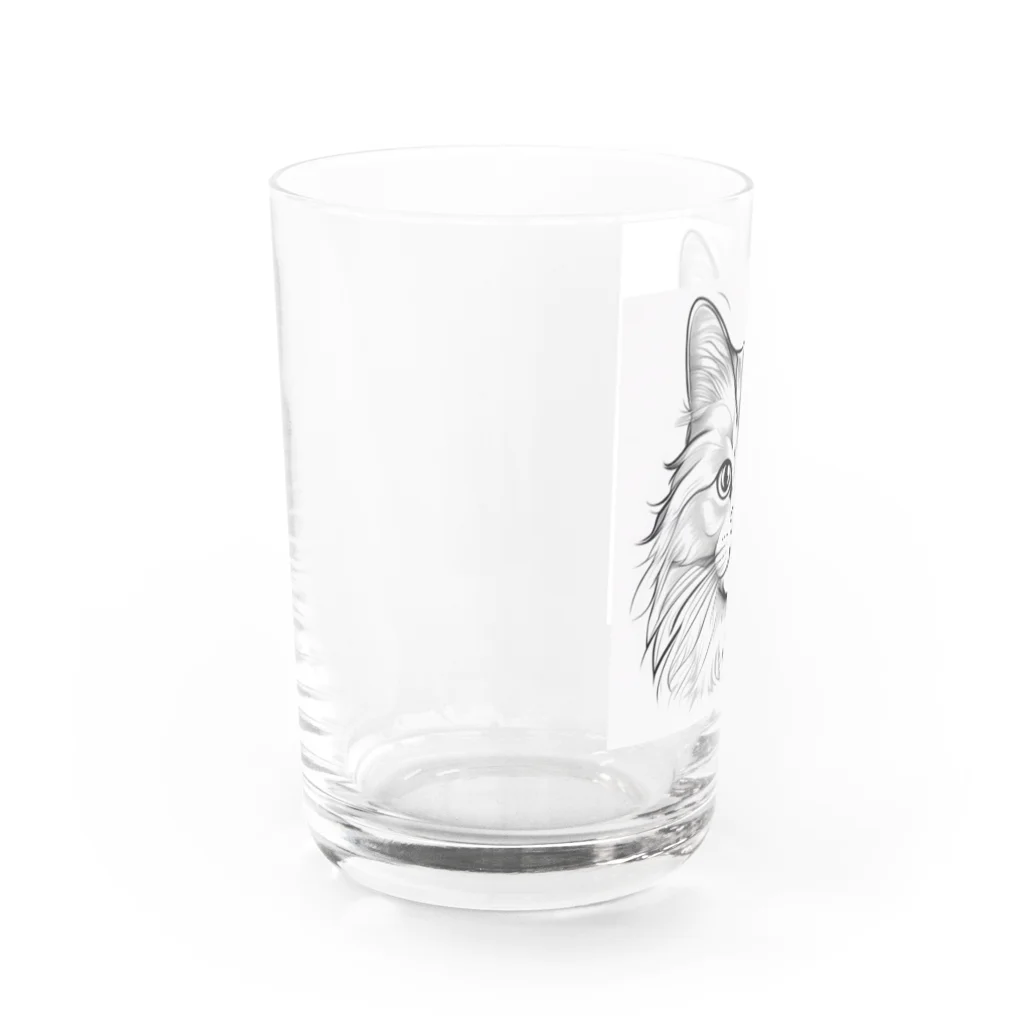 どうぶつやのサイベリアン       猫 Water Glass :left