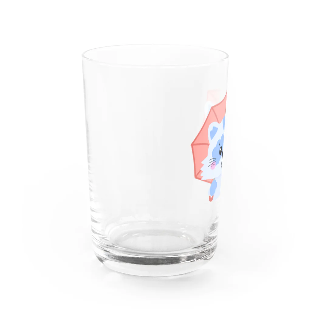 AKARI MACHIDAのあらいぐも(傘) Water Glass :left