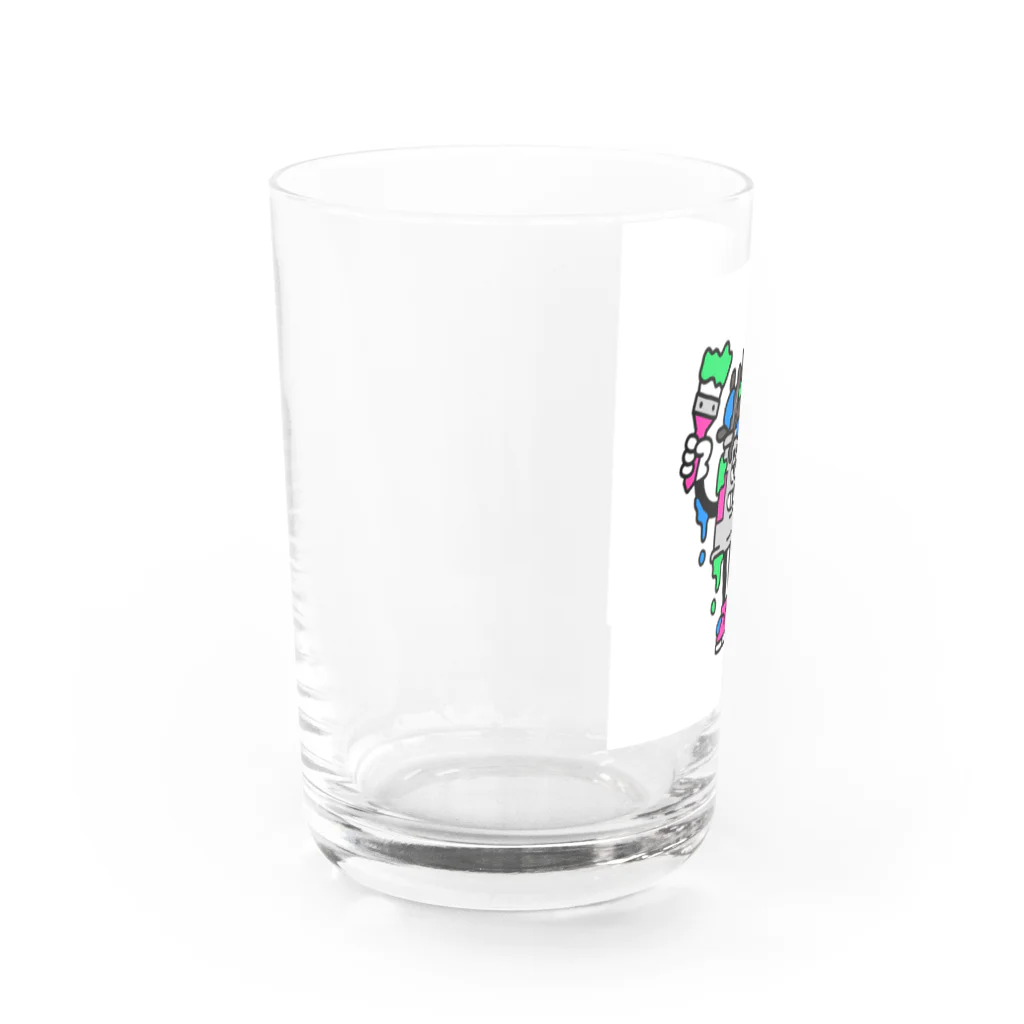 ホームプラスのホープくん Water Glass :left