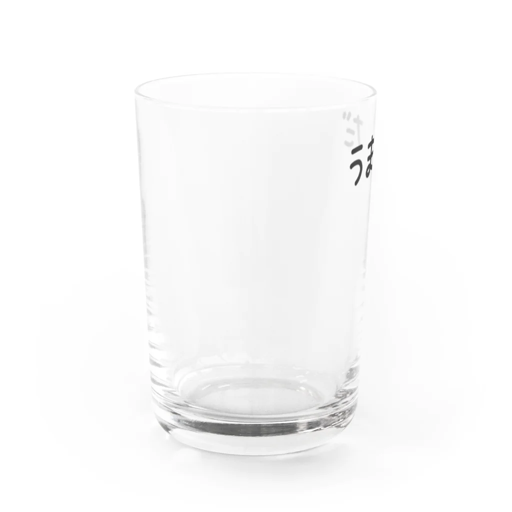 AKARI MACHIDAのうまちだ（直筆） Water Glass :left