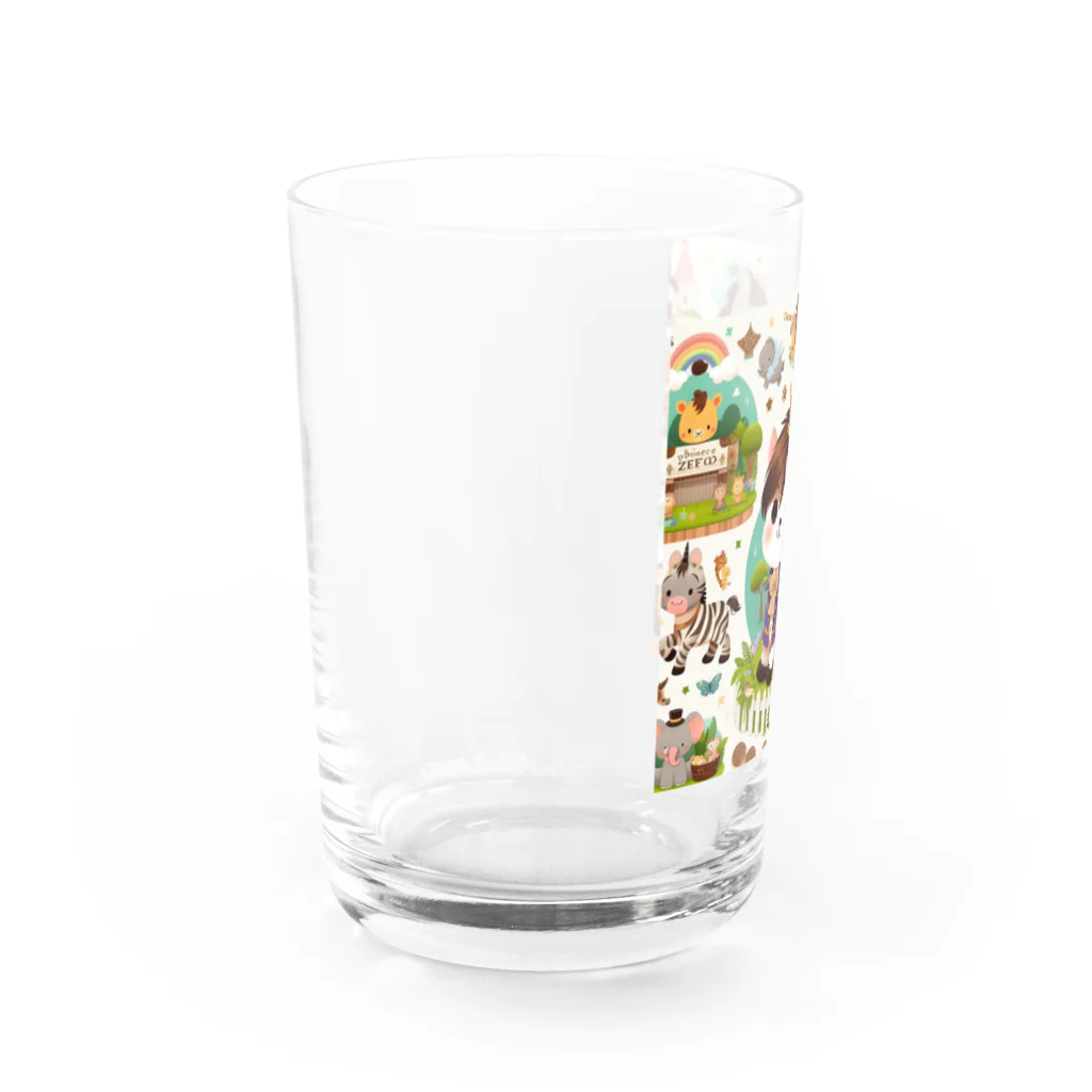 deepspeedkazumannのゆかいなZOO Water Glass :left