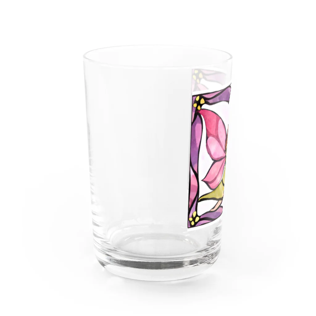 かるるんショップの幸せを運ぶ妖精 Water Glass :left