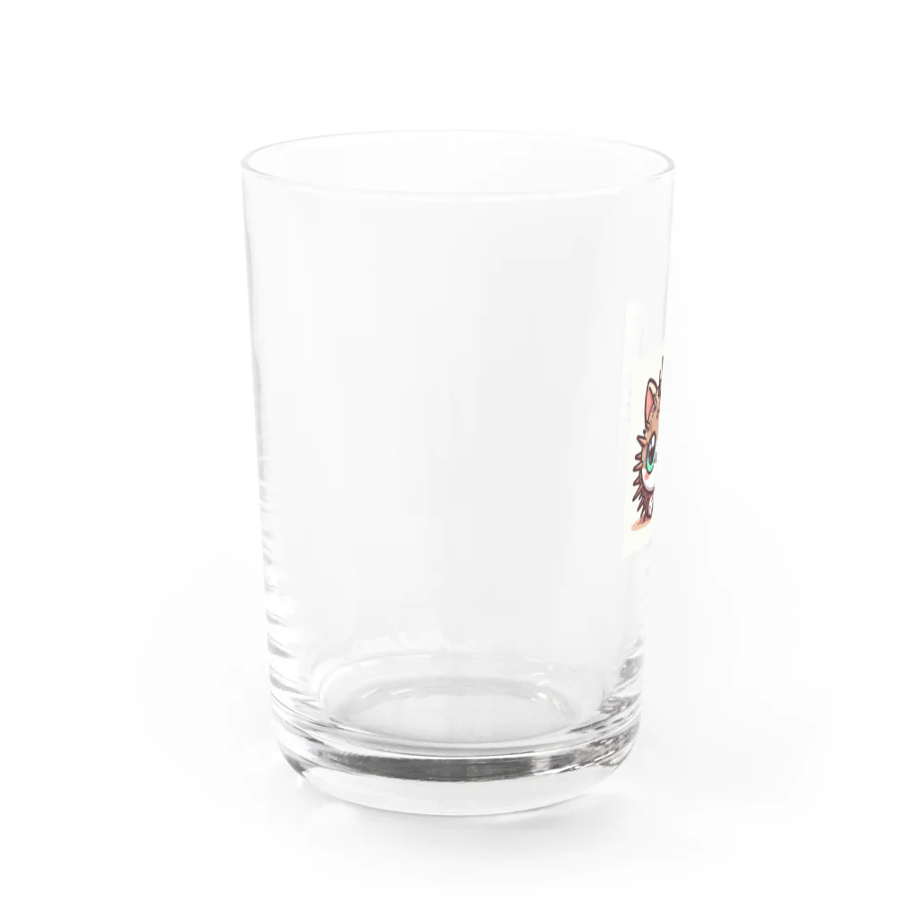 Hiro.Nozのトゲトゲねっこ Water Glass :left