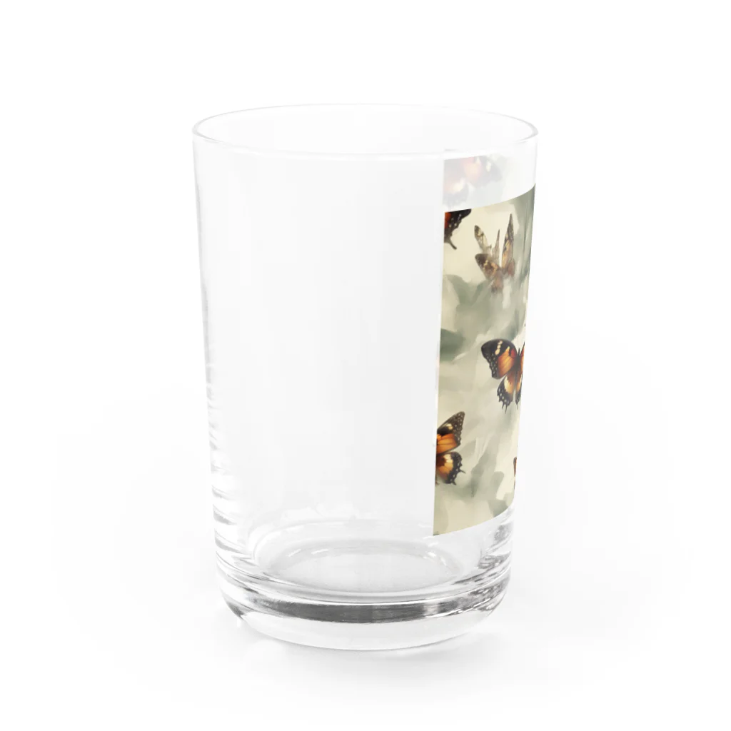 PRINCESSの現実の蝶 Water Glass :left