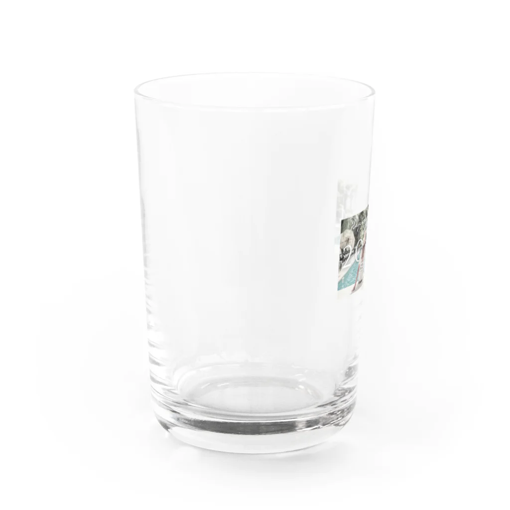 kam-kam0713の魅力的な後ろ姿の可愛い女の子たち Water Glass :left