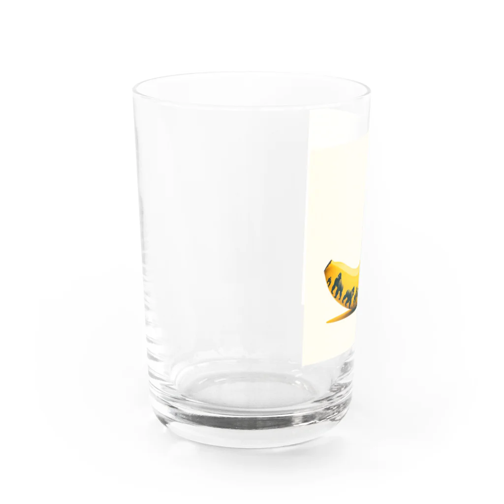 ゴリラショップのThe Mighty Gorilla Sugar Spots Water Glass :left