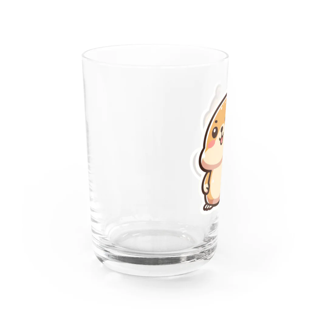 tsukino-utenaのタヌキじゃないよ！ボク、マーモット！！ Water Glass :left