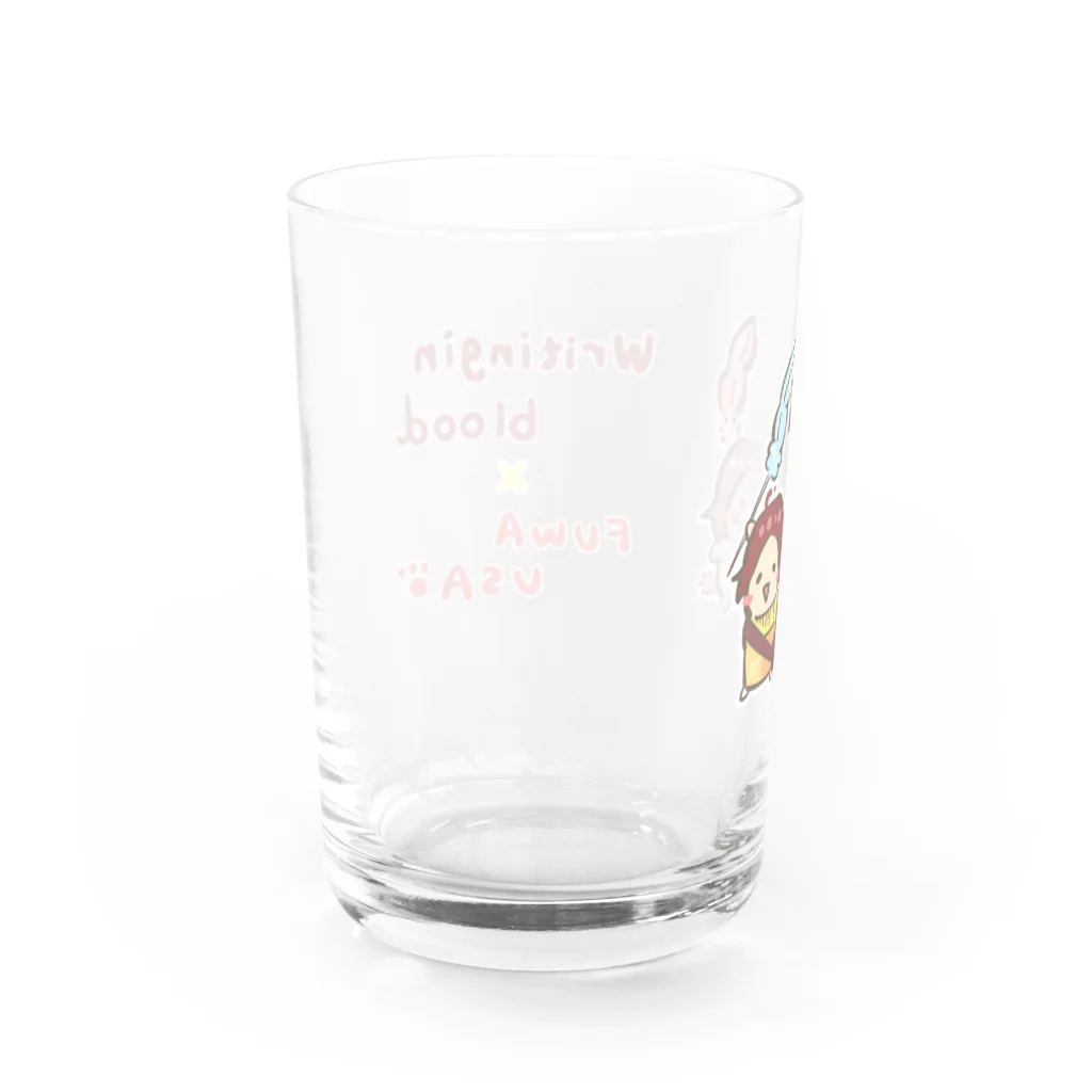 とけてるトランクわーるどのチュッチュラン！ランラ！ Water Glass :left