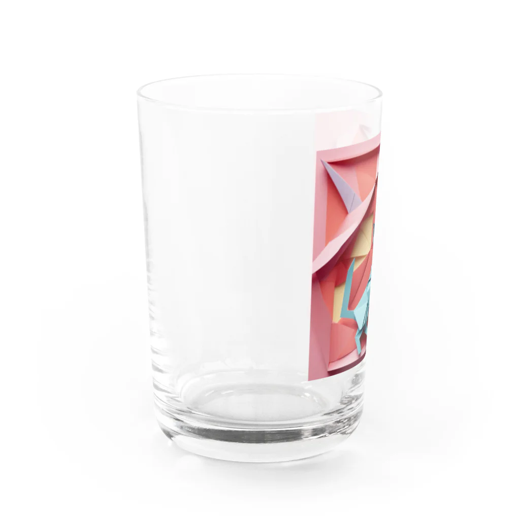 my82のぶるーきゃっと Water Glass :left