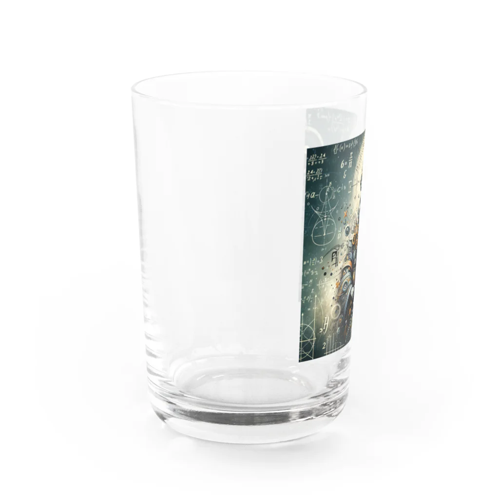 amijakoの算数の先生：学校シリーズ Water Glass :left