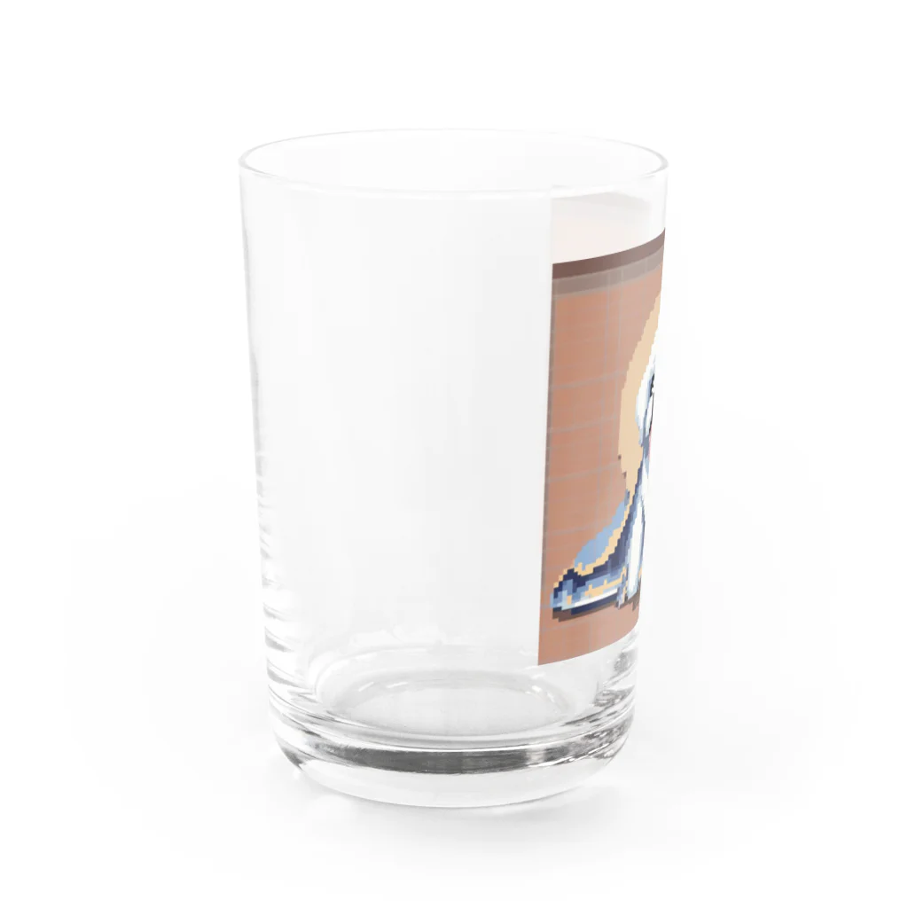 taka_nirvanaのふかふか毛布のマルチーズ Water Glass :left