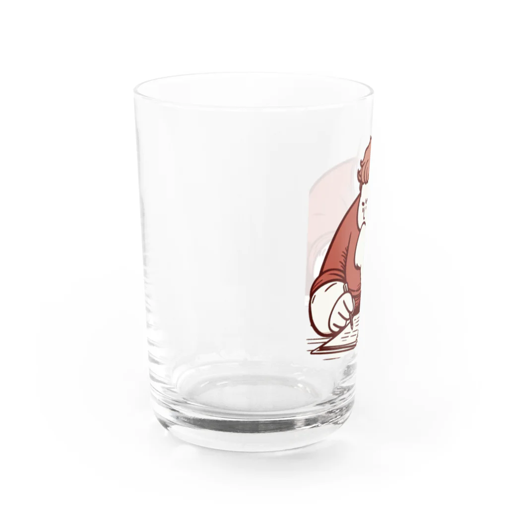 きなこのショップの食べる間もない Water Glass :left