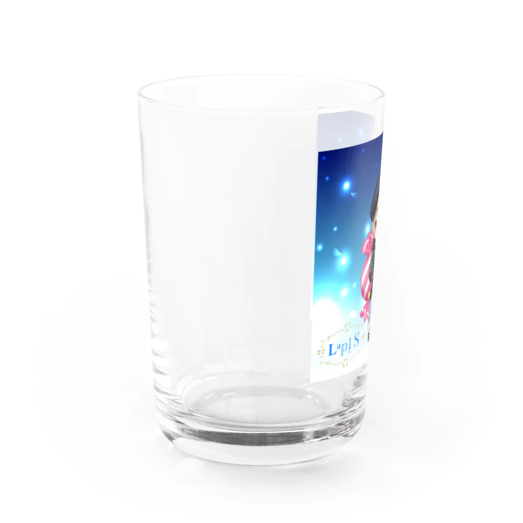 限定マカちゃんグッズ🤣の限定w Water Glass :left