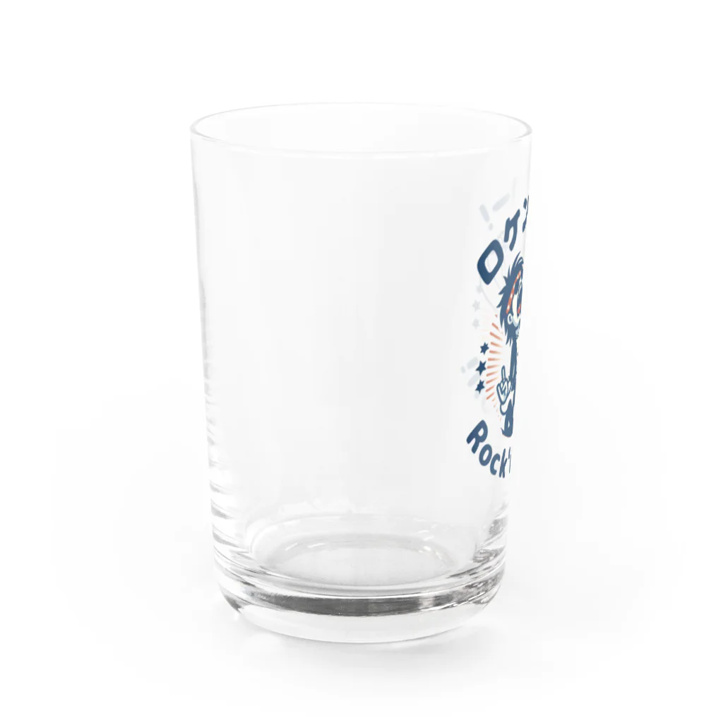 ロック堂のロケンロー Water Glass :left