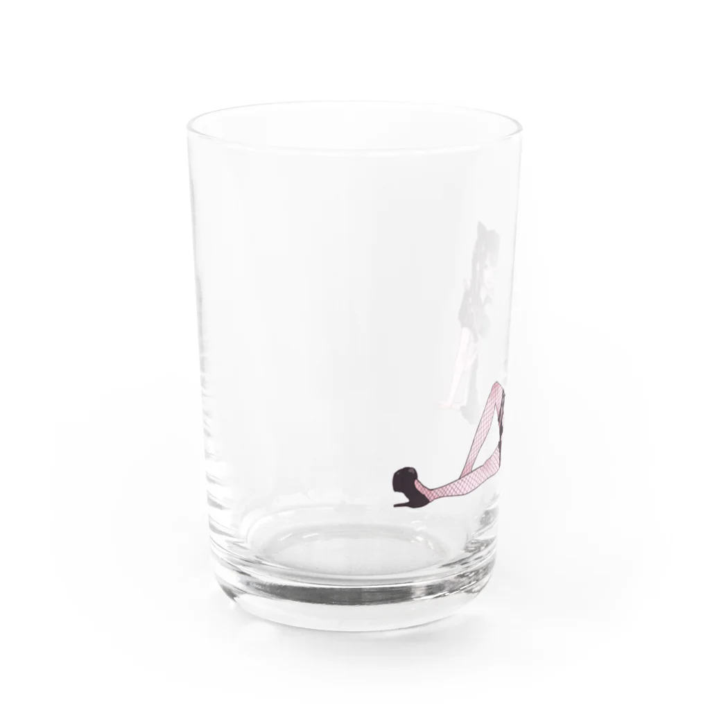 あなたのそばに戦慄をの猫耳戦慄 Water Glass :left