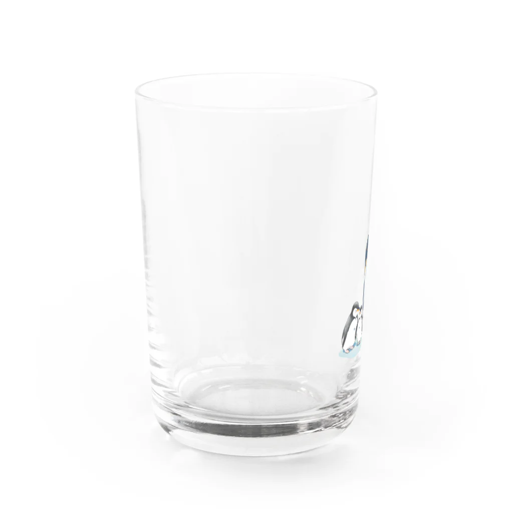 sorashopのちょこっとぺんぎんおやこ Water Glass :left