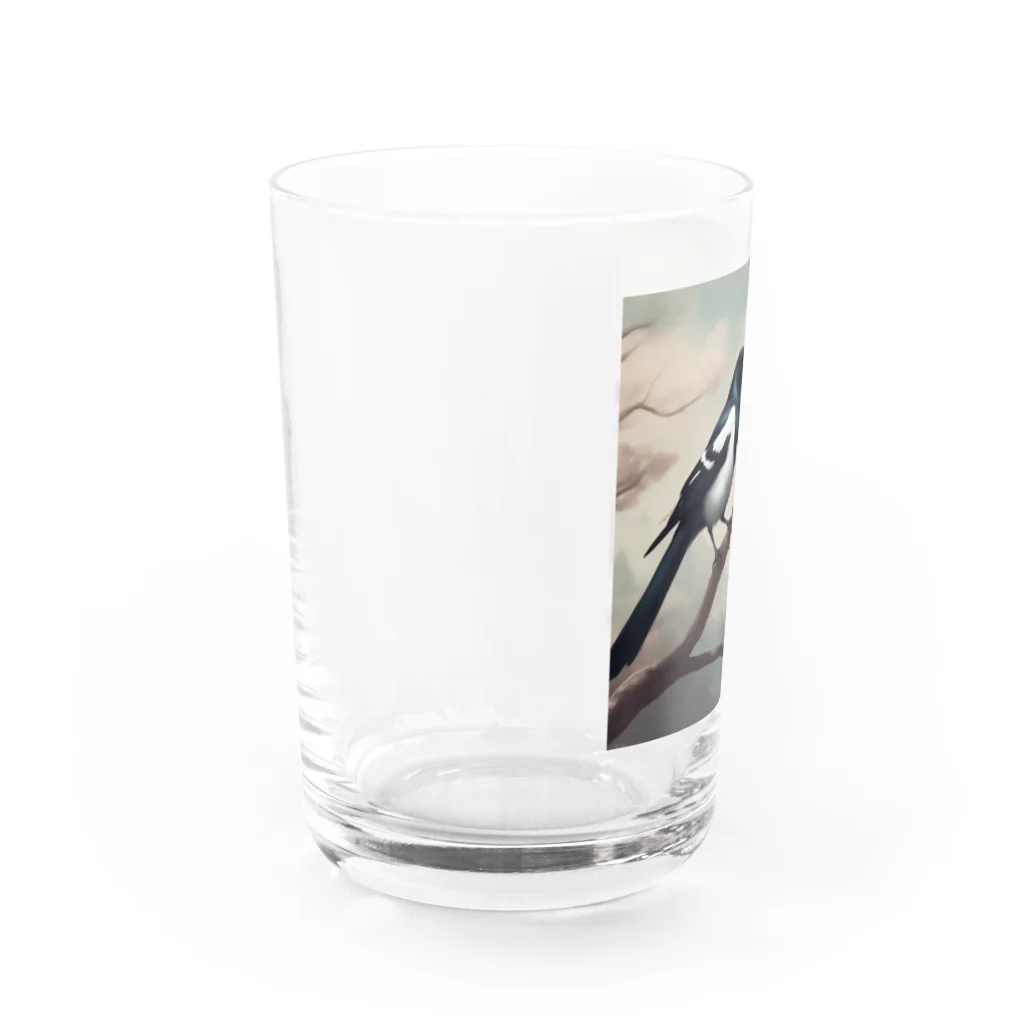 Banzoku@鷺師のお店のカササギ Water Glass :left