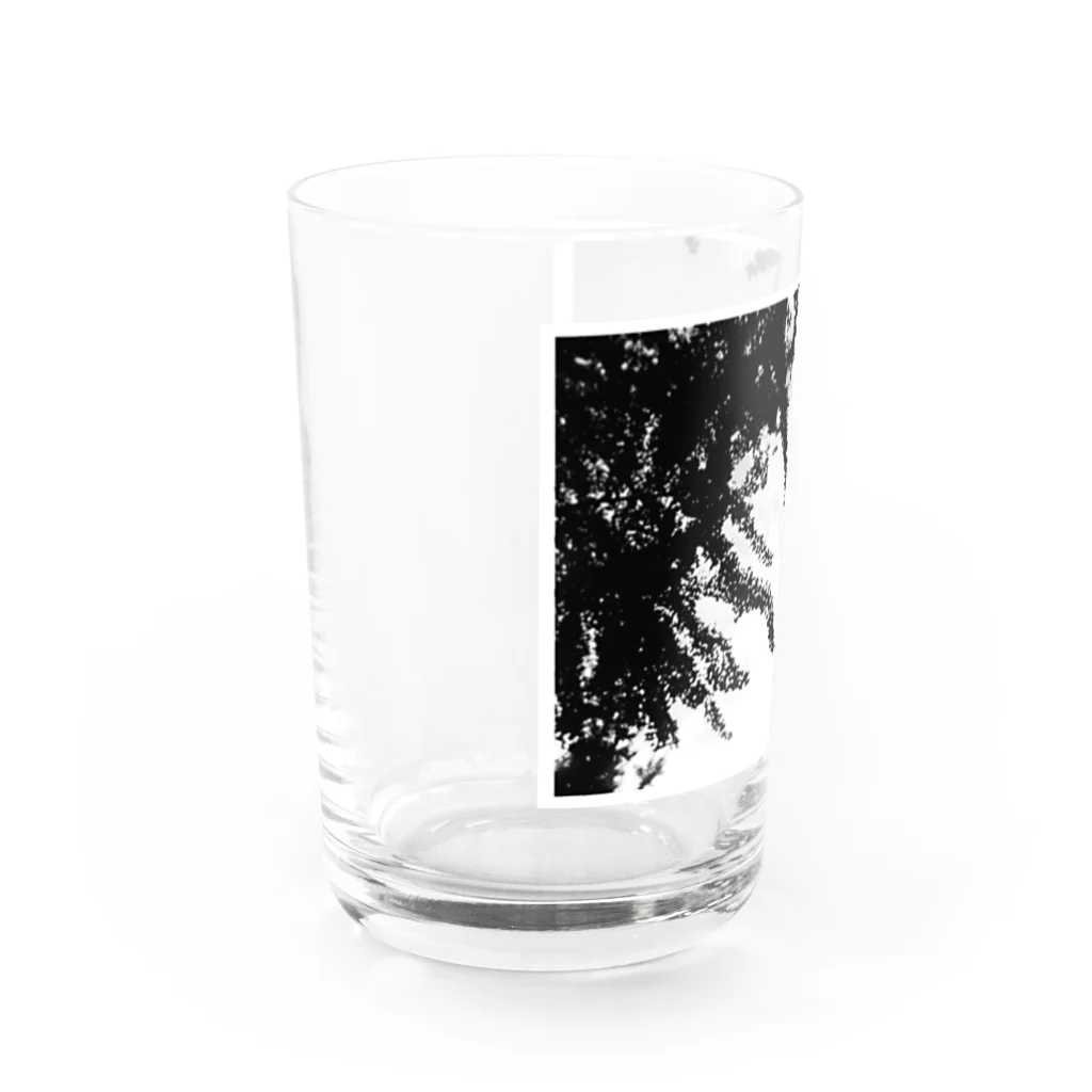 アリエルの空想鉱物店 "Arier's Imaginary Mineral Shop"の横浜の風景〈ガス灯と銀杏〉 Water Glass :left