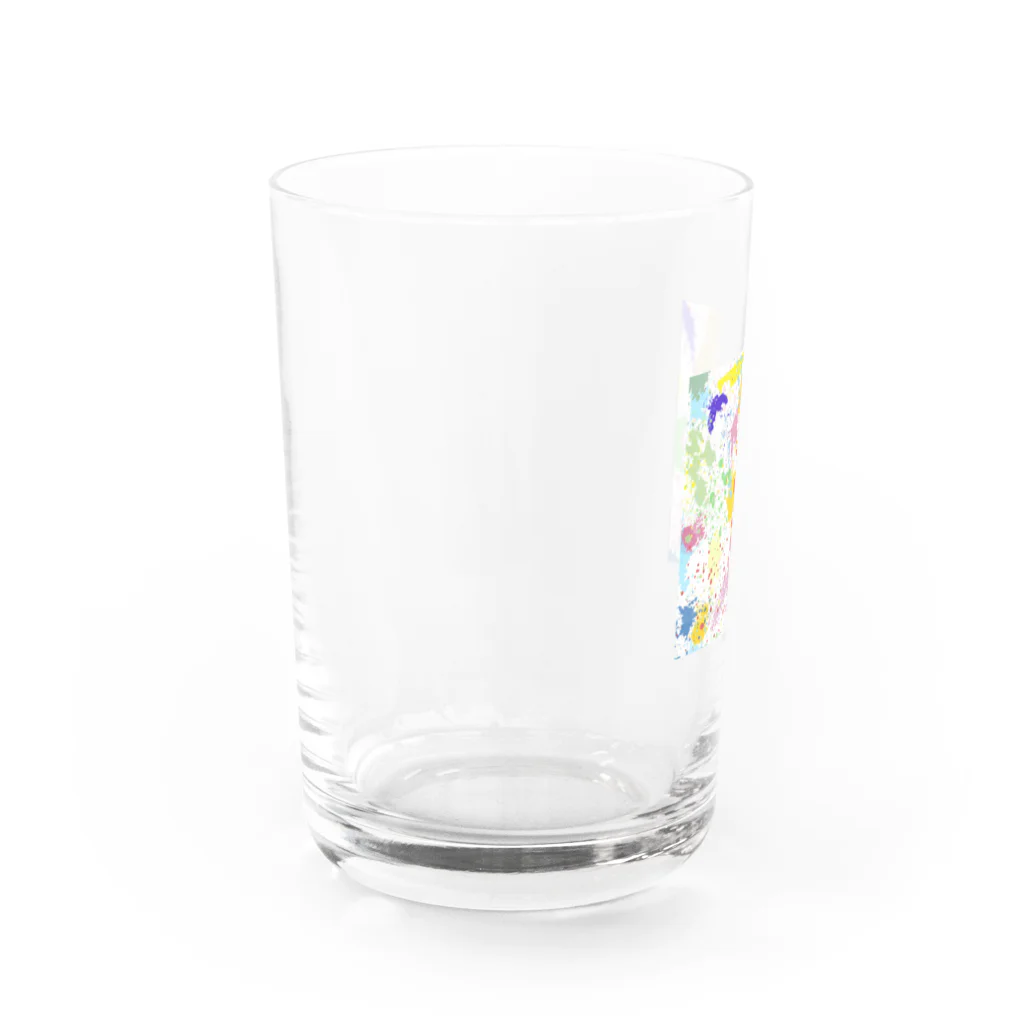 mame SHOPのRAKUGAKI🎨 Water Glass :left