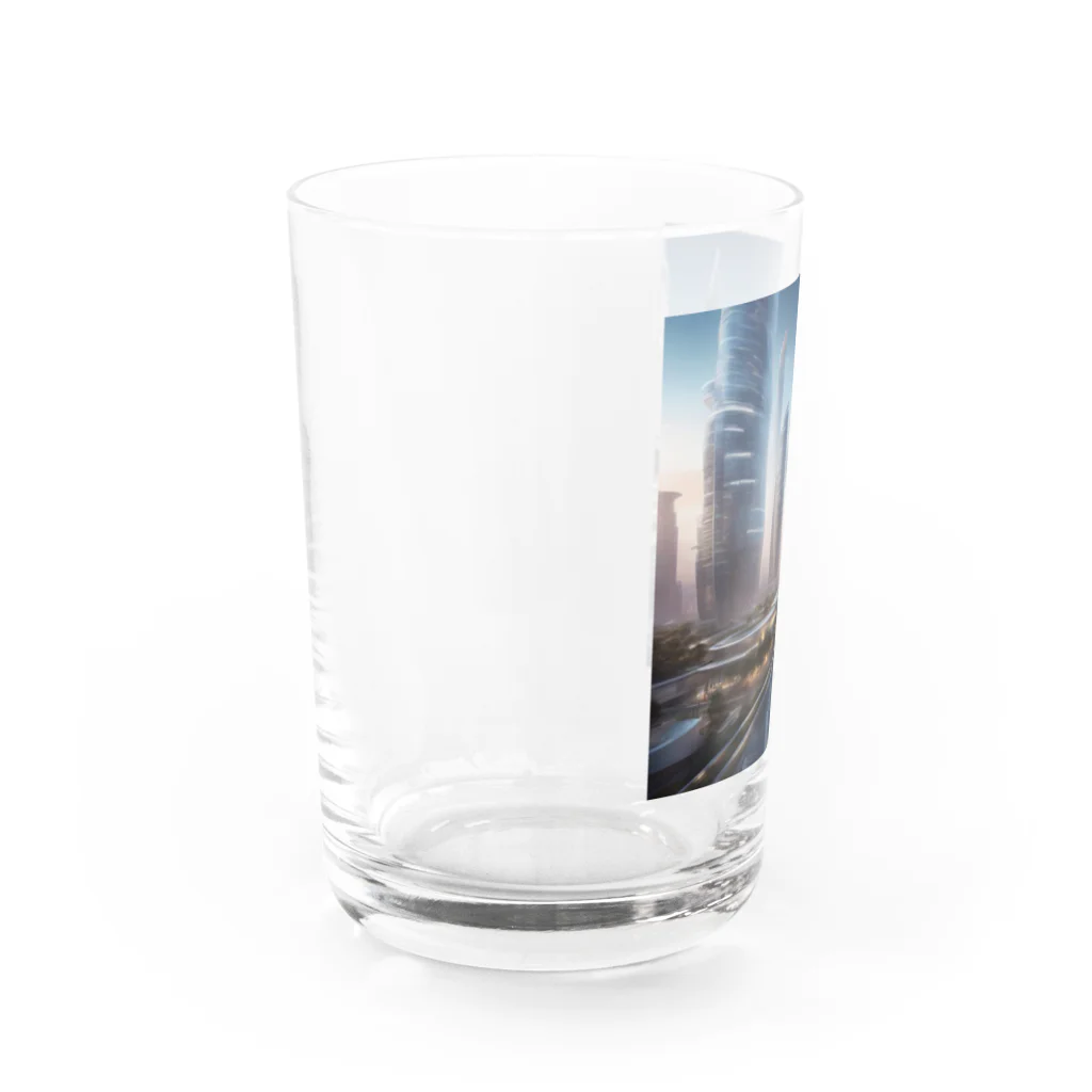 Banksy-sの3. Futura Metropolis Water Glass :left