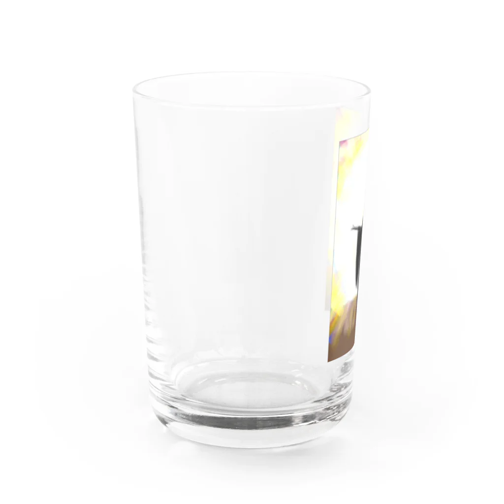 ツチノコ＠リムマンショップのアマテラス降臨 Water Glass :left