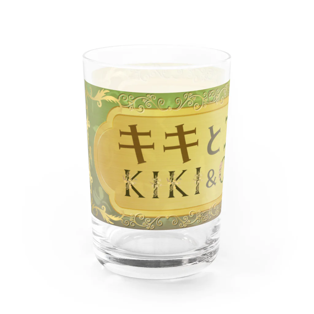 キキとココからの【キキとココから】ショッププレート Water Glass :left