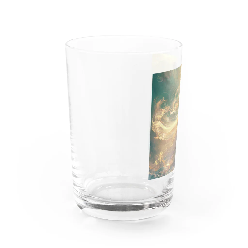 AQUAMETAVERSEの光の国からやってきたお姫様 アメジスト 2846 Water Glass :left