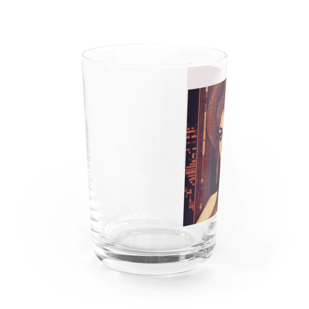 PixelGalsの魅惑的な東欧風の美女 Water Glass :left