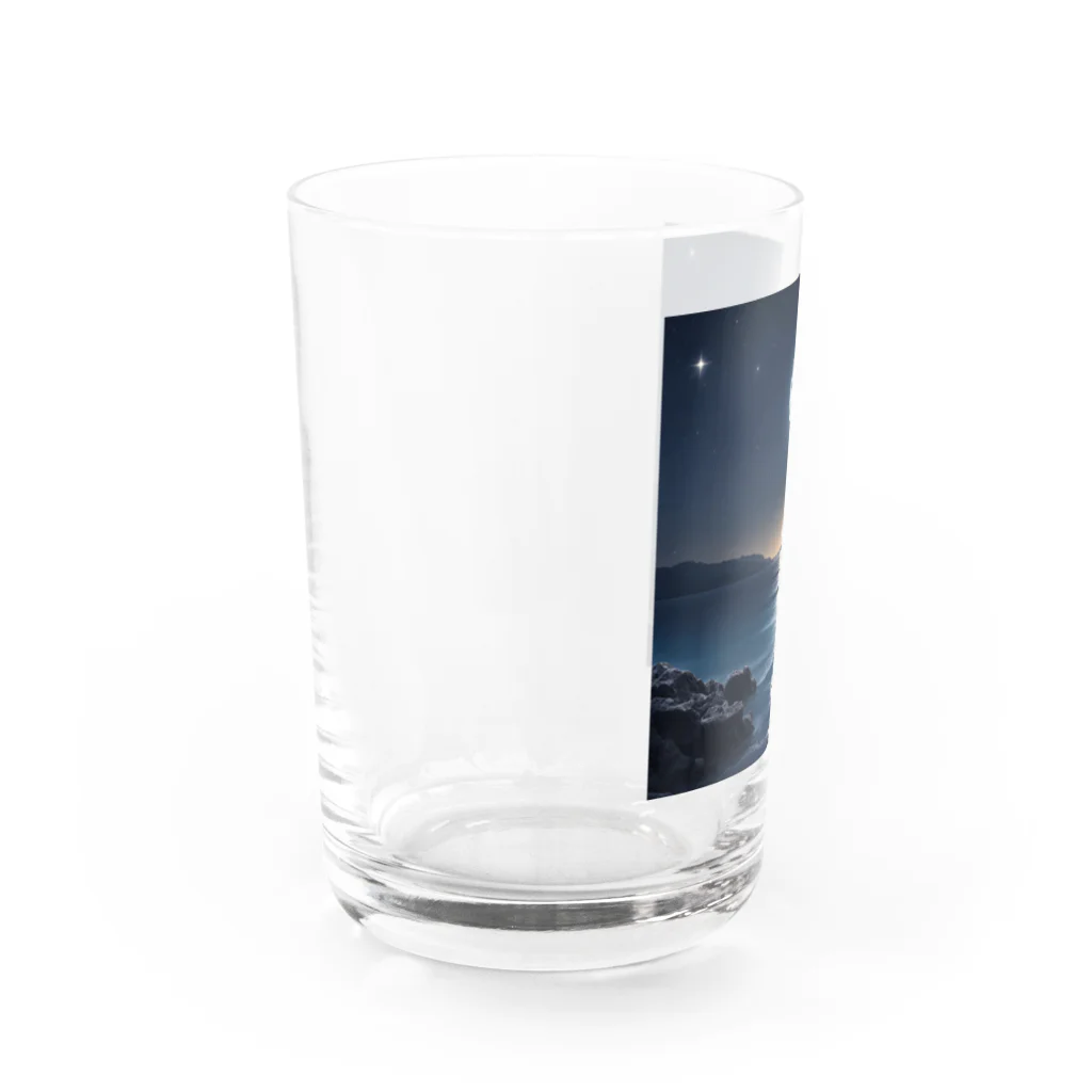 ウェブエンパイアのSea of Fantasia(海洋の幻想） Water Glass :left