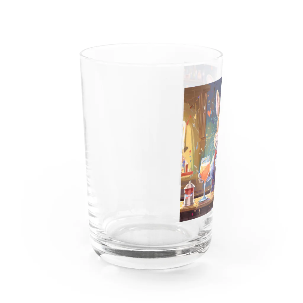 うさぎやのバーテンダーのうさぎ2 Water Glass :left