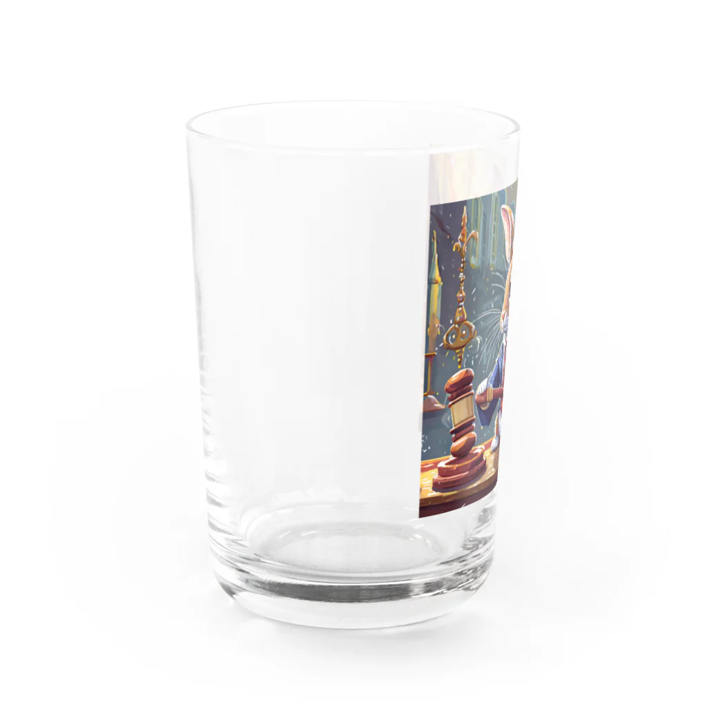 うさぎやの裁判官のうさぎ3 Water Glass :left